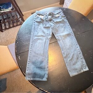 Old Navy Authentic Loose Fit Blue Jeans